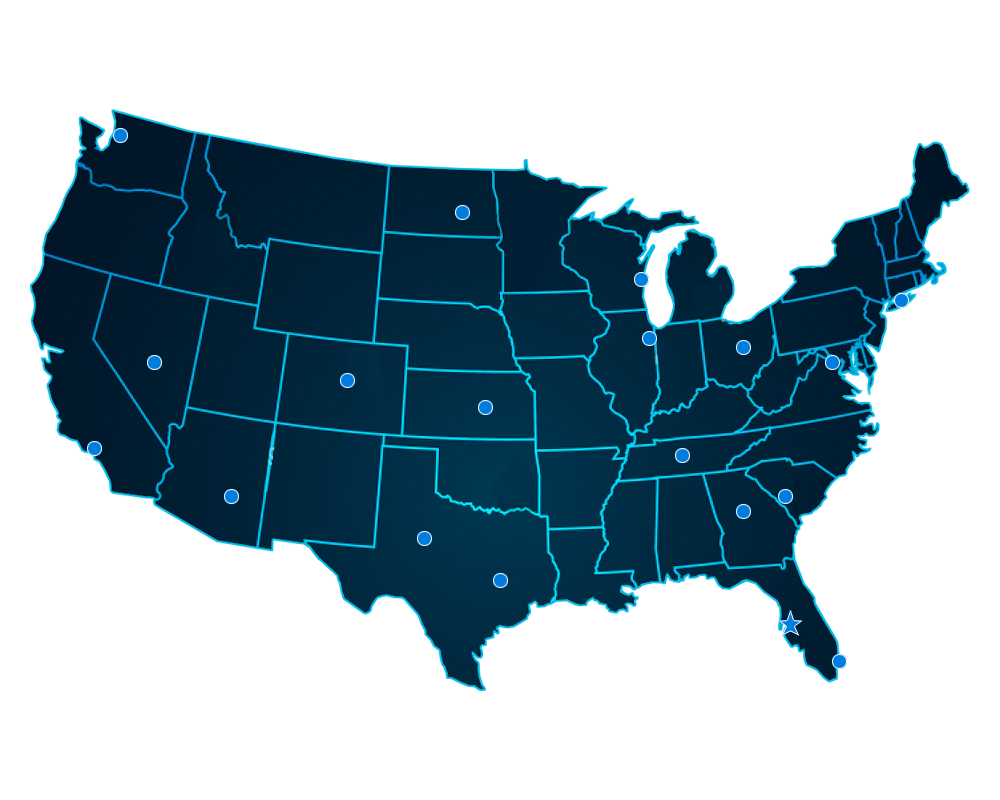 it managed services map internet connectivity, cloud hosting, commercial data storage